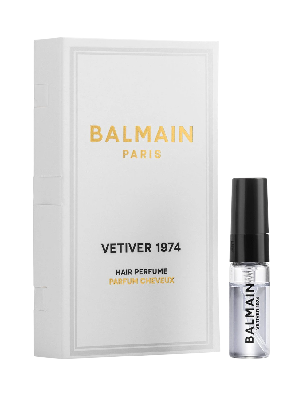 Balmain Vetiver 1974 – Hair Scented Mist for Women, 3 ml Sample