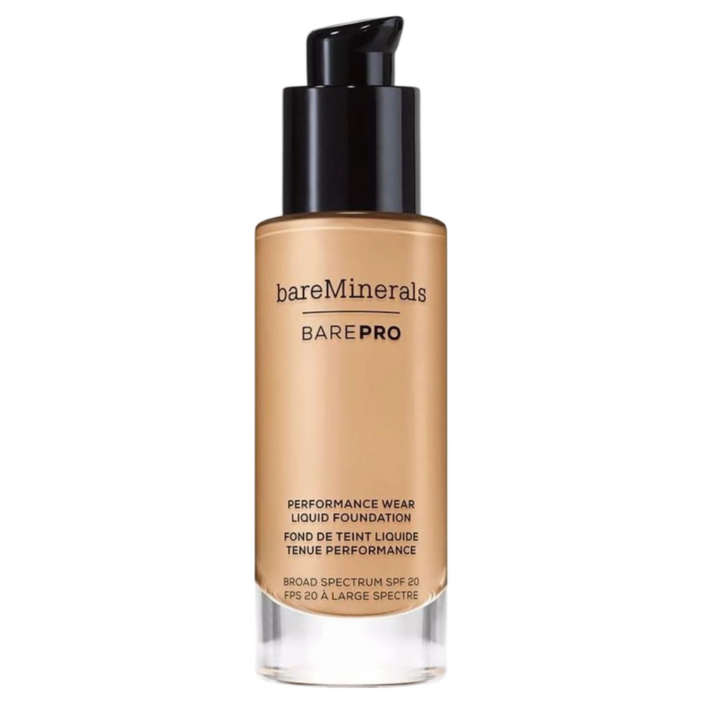 BareMinerals BarePro – Liquid Foundation for Women, 15.5, Butterscotch, SPF20, 30 ml