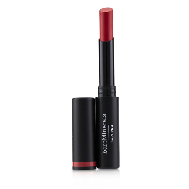 BareMinerals BarePro Longwear – Cream Lipstick for Women, Cherry, 2 g