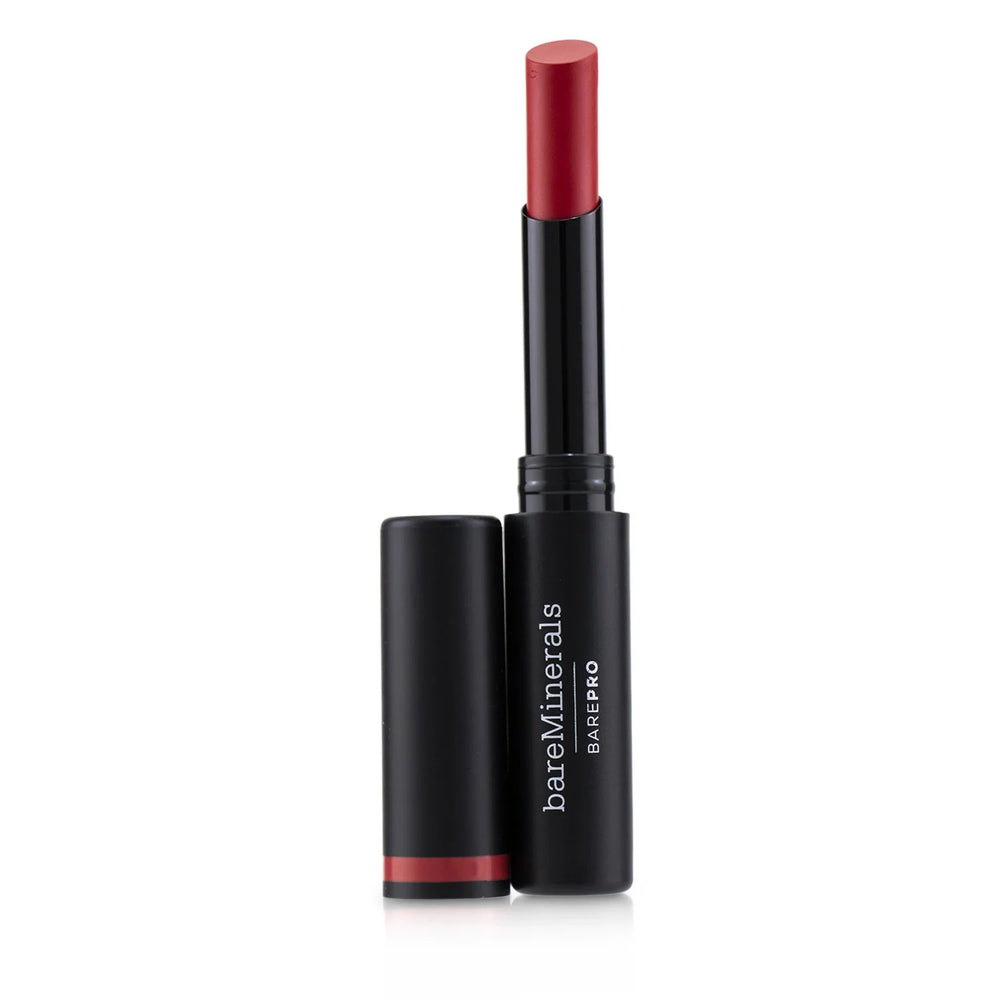 BareMinerals BarePro Longwear – Cream Lipstick for Women, Cherry, 2 g