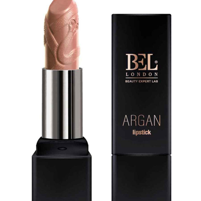 Bel London Argan Cremesheen – Cream Lipstick for Women, 01, 3.3 g