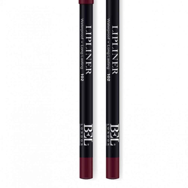 Bel London Hydrogenated Vegetable Oil Waterproof Contour – Lip Liner for Women, 102, 0.78 g