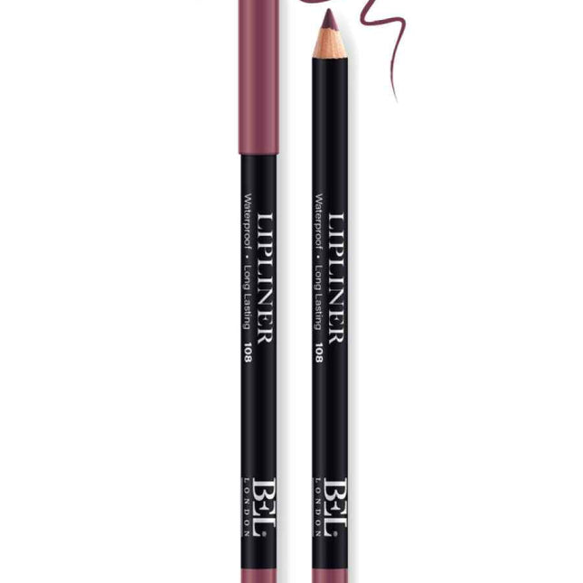 Bel London Hydrogenated Vegetable Oil Waterproof Contour – Lip Liner for Women, 109, 0.78 g