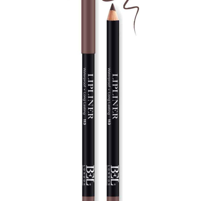 Bel London Hydrogenated Vegetable Oil Waterproof Contour – Lip Liner for Women, 113, 0.78 g