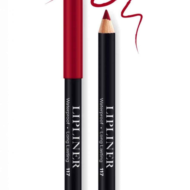 Bel London Hydrogenated Vegetable Oil Waterproof Contour – Lip Liner for Women, 117, 0.78 g