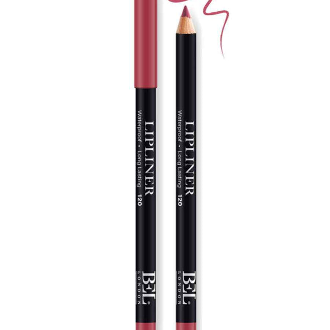 Bel London Hydrogenated Vegetable Oil Waterproof Contour – Lip Liner for Women, 120, 0.78 g