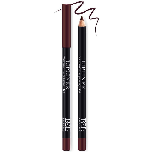 Bel London Hydrogenated Vegetable Oil Waterproof Contour – Lip Liner for Women, 124, 0.78 g