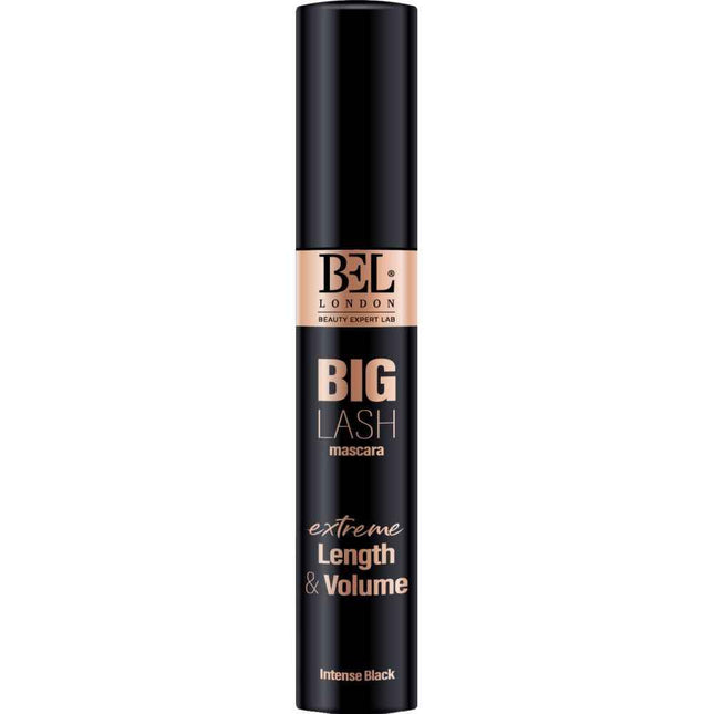 Bel London Big Lash Volumizing & Lengthening – Mascara for Women, Intense Black, 13.5 ml