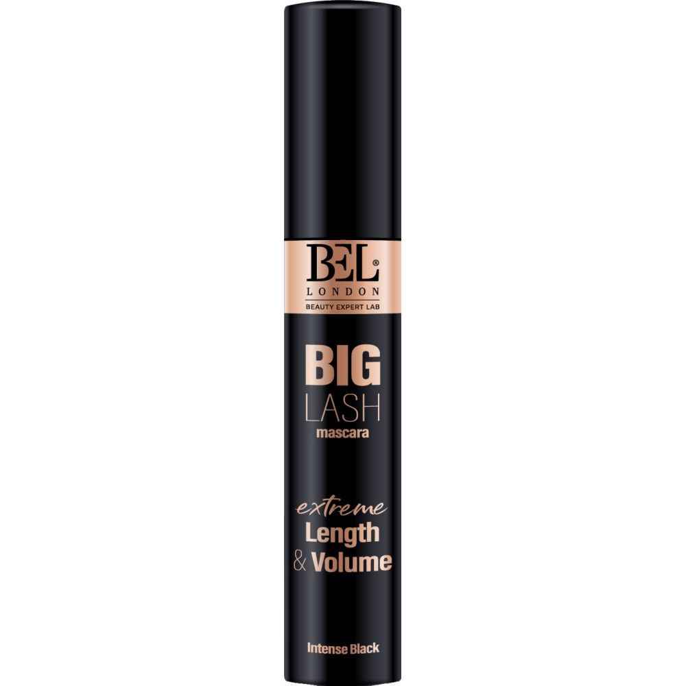 Bel London Big Lash Volumizing & Lengthening – Mascara for Women, Intense Black, 13.5 ml