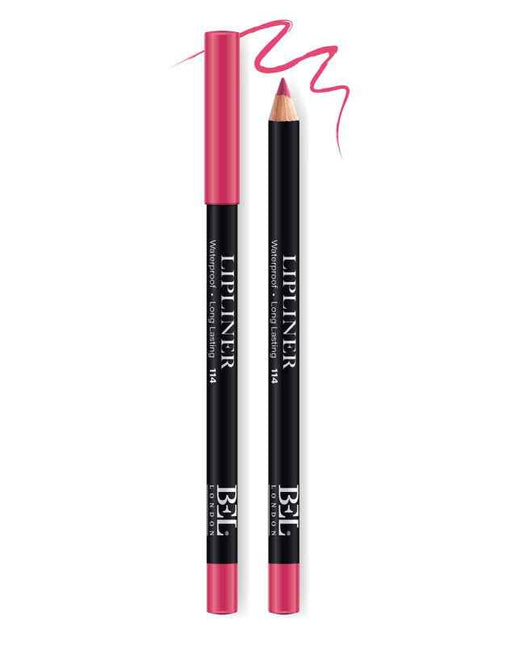 Bel London Hydrogenated Vegetable Oil Waterproof Contour – Lip Liner for Women, 114, 0.78 g