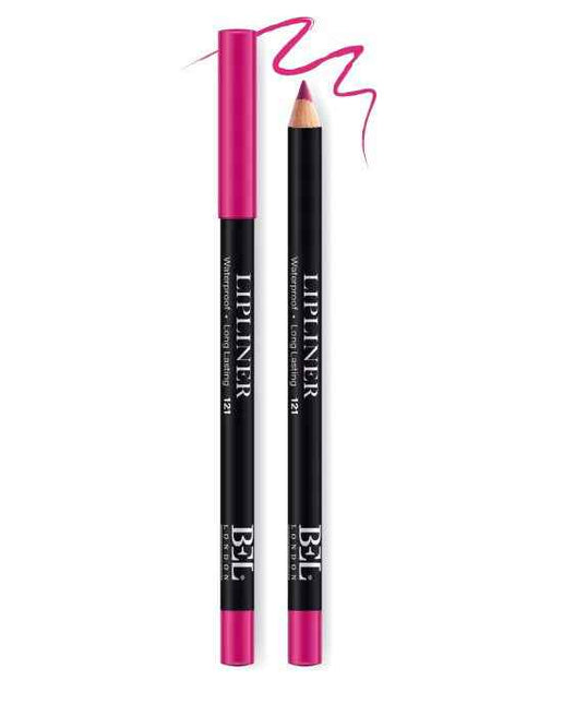 Bel London Hydrogenated Vegetable Oil Waterproof Contour – Lip Liner for Women, 121, Pink, 0.78 g
