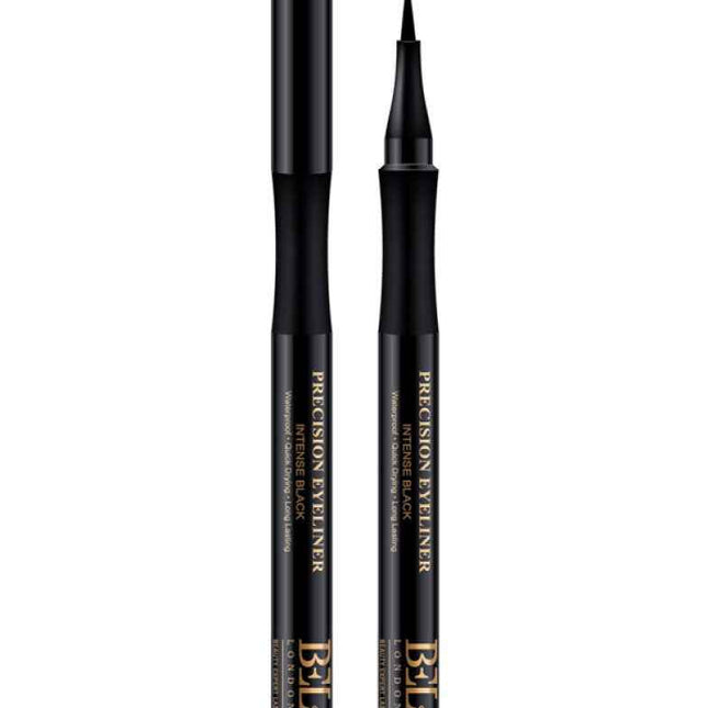 Bel London Precision Waterproof Colour Long Lasting – Gel Pencil Eyeliner for Women, Intense Black, 1.2 ml
