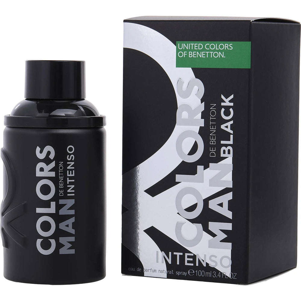 Benetton Colors Man Black Intenso – Eau de Parfum for Men, 60 ml Tester