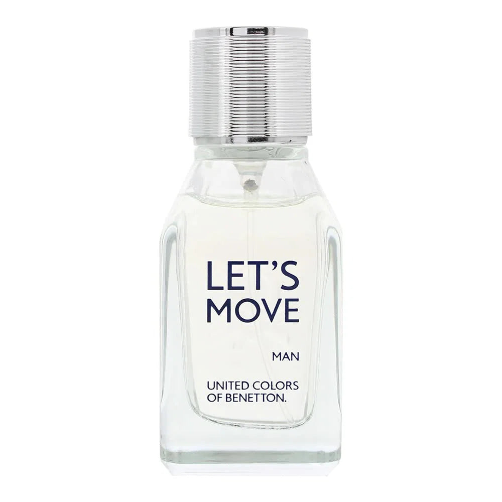 Benetton Let's Move – Eau de Toilette for Men, 40 ml