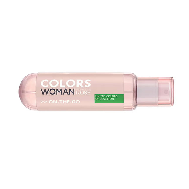 Benetton On The Go Rose – Eau de Toilette for Women, 30 ml