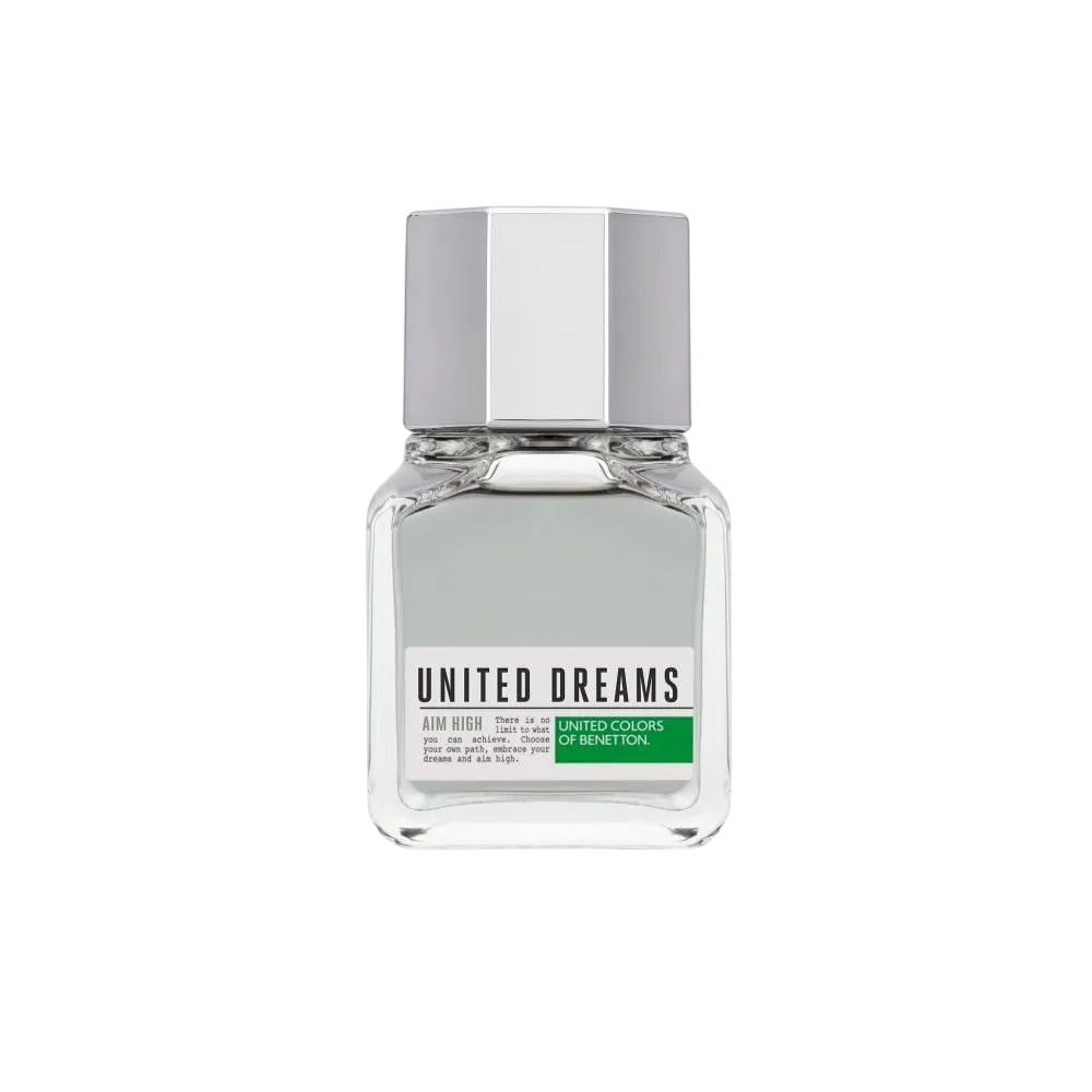 Benetton United Dreams Aim High – Eau de Toilette for Men, 60 ml