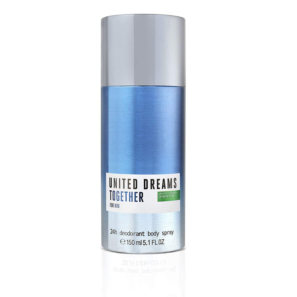 Benetton United Dreams Together – Deodorant Spray for Men, 150 ml