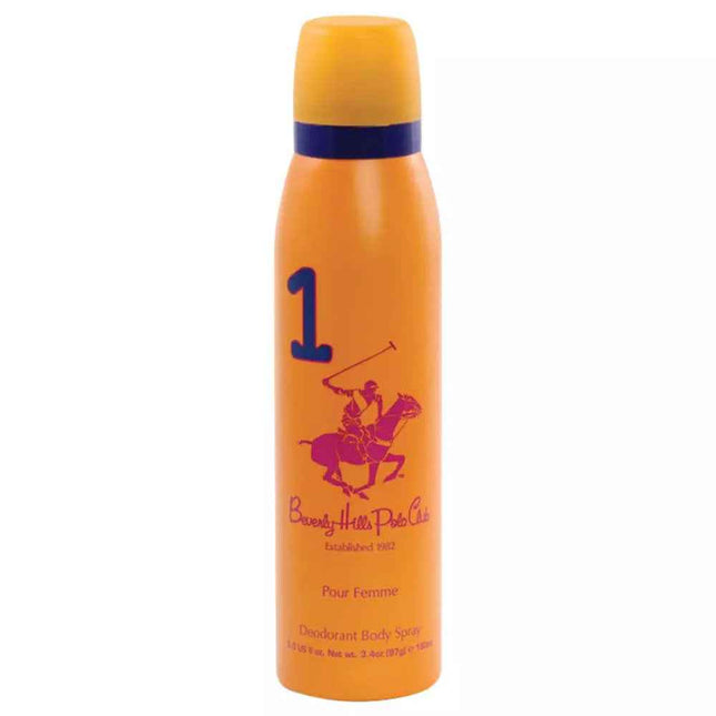Beverly Hills Polo Club 1982 - Sport 1 Freshness – Body Spray for Women, 150 ml