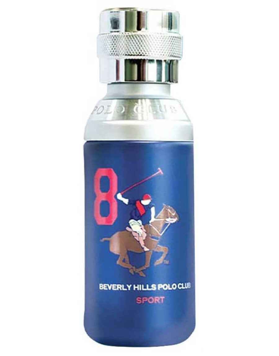 Beverly Hills Polo Club 1982 - Sport 8 – Eau de Toilette for Men, 100 ml