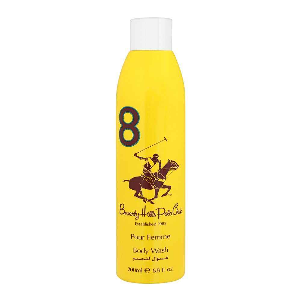 Beverly Hills Polo Club 1982 - Sport 8 Freshness – Body Spray for Women, 150 ml