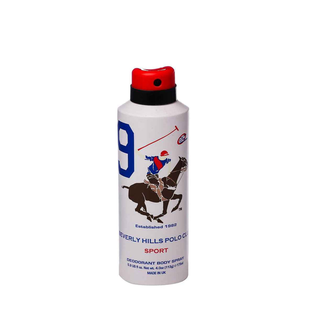 Beverly Hills Polo Club 1982 - Sport 9 Anti-Perspirant – Deodorant Spray for Women, 150 ml