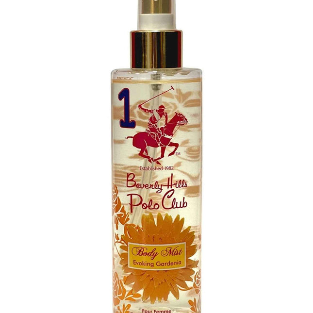 Beverly Hills Polo Club Evoking Gardenia – Body Spray for Women, 200 ml