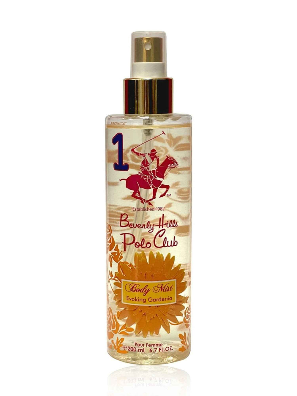 Beverly Hills Polo Club Evoking Gardenia – Body Spray for Women, 200 ml