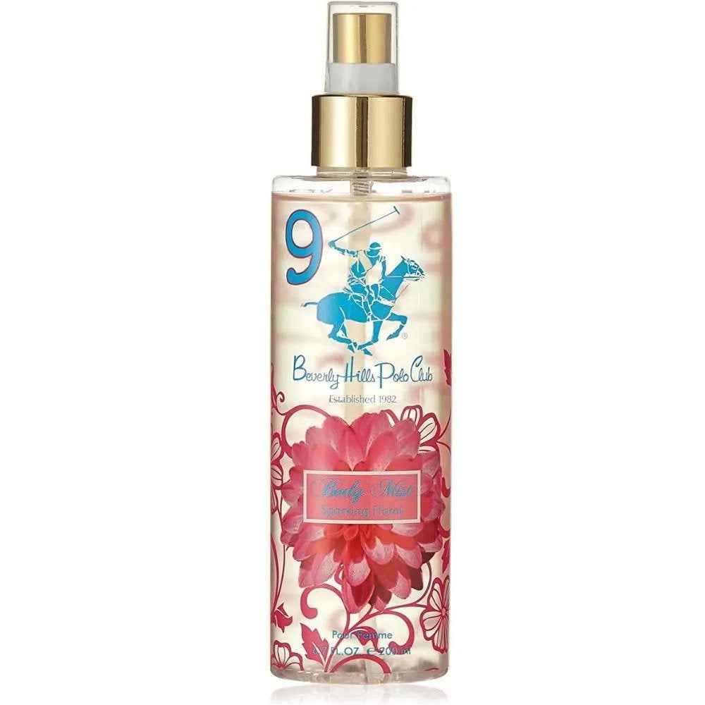 Beverly Hills Polo Club No.9 Sparking Floral – Body Spray for Women, 200 ml