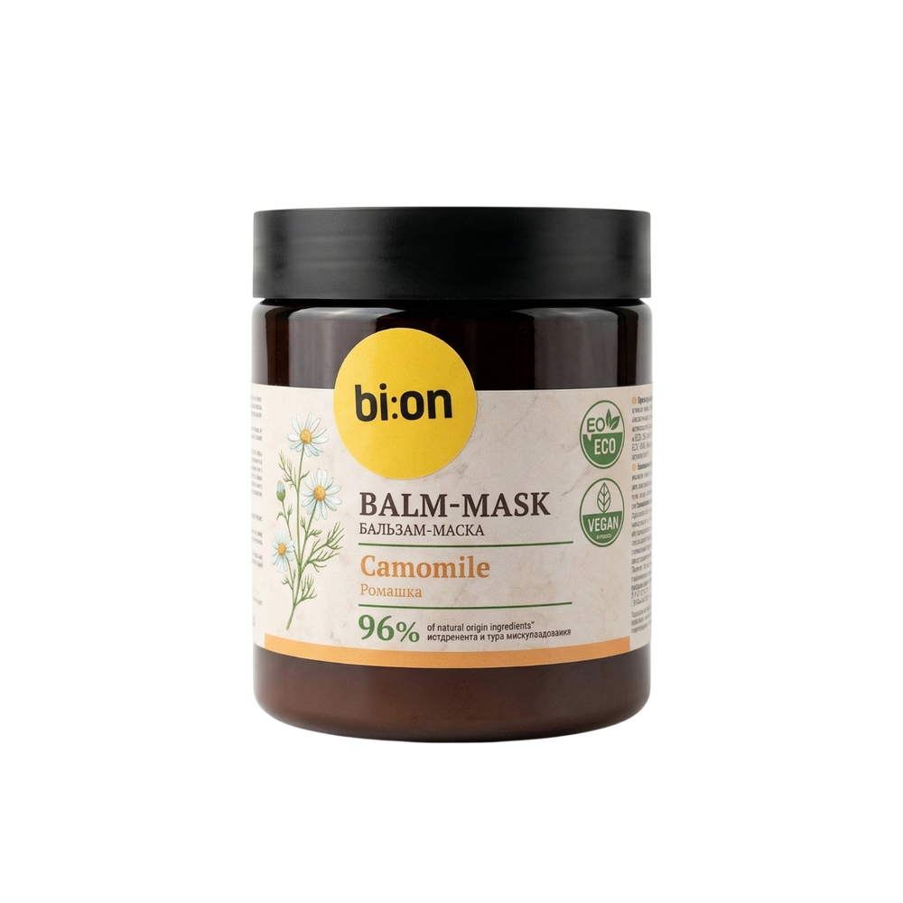 Bio Naturell Chamomile – Hair Treatment Cream Mask for Women, Softening, 480 g