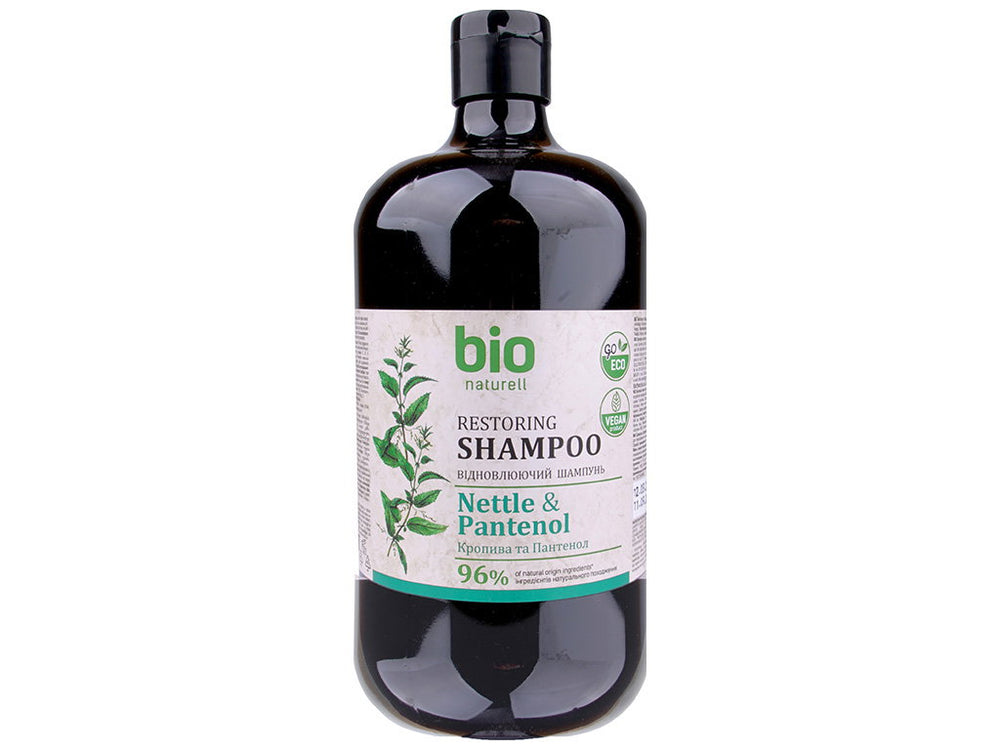 Bio Naturell Nettle & Panthenol – Hair Shampoo Unisex, Regenerating, 946 ml