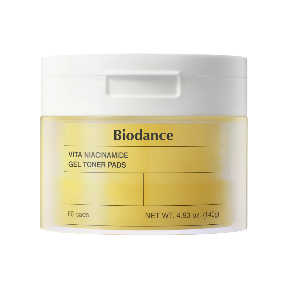 Biodance Vita Niacinamide Illuminating – Peel-Off Pads for Women, 60 pcs