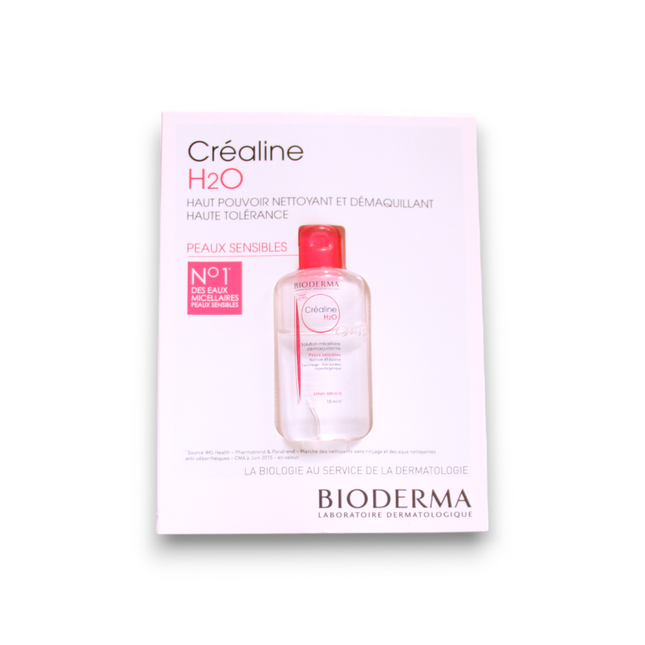 Bioderma Crealine Fragrance Free Cleansing – Micellar Water for Women, For Sensitive Skin, 10 ml Tester