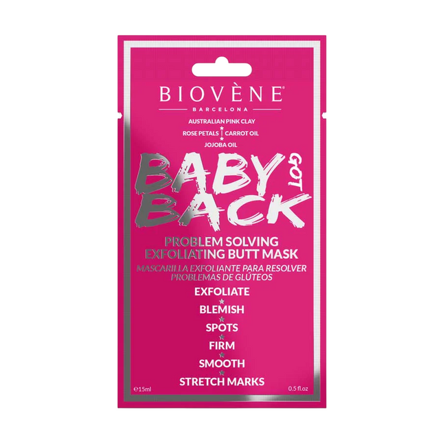 Biovene Baby Got Back Exfoliating – Body Cream Mask for Women, For Butt, 15 ml Tester