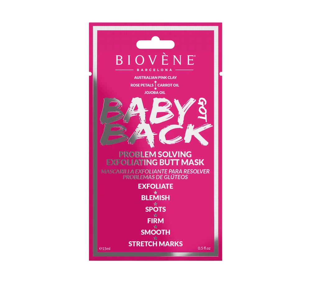 Biovene Baby Got Back Exfoliating – Body Cream Mask for Women, For Butt, 15 ml Tester