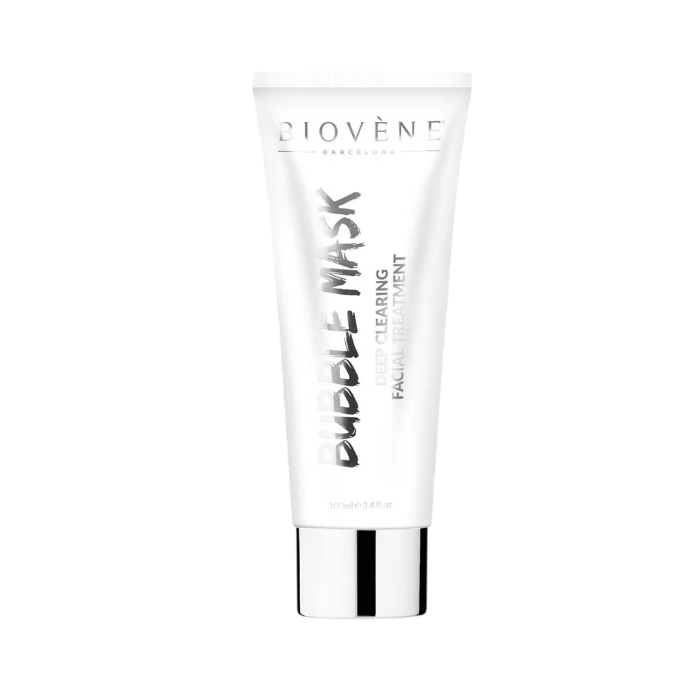 Biovene Bubble Mask Charcoal Cleansing Exfoliating – Peel-Off Mask for Women, For Face, 100 ml Tester
