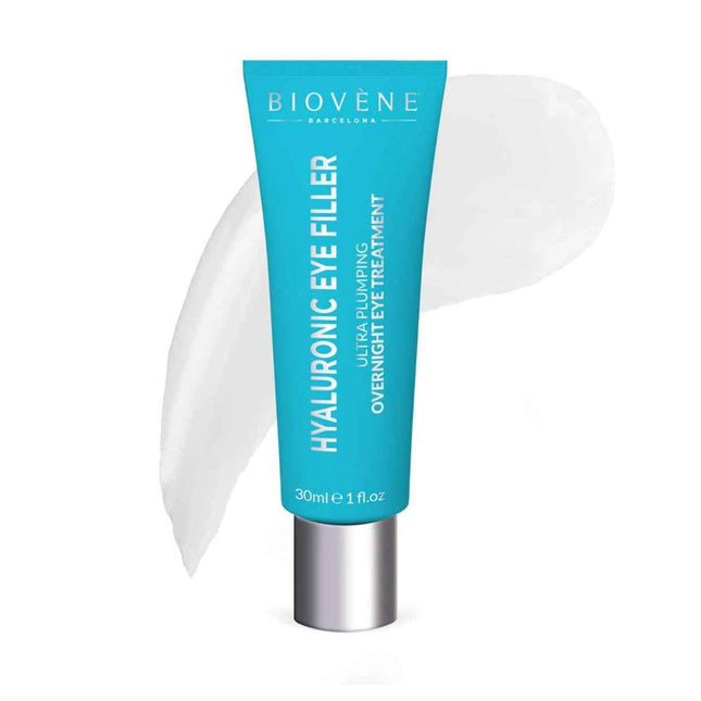 Biovene Eye Filler Hyaluronic Acid Firming Overnight – Eye Cream for Women, 30 ml