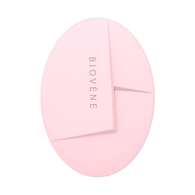 Biovene The Conscious Compact – Hair Brush for Women, Ice Pink, Detangles