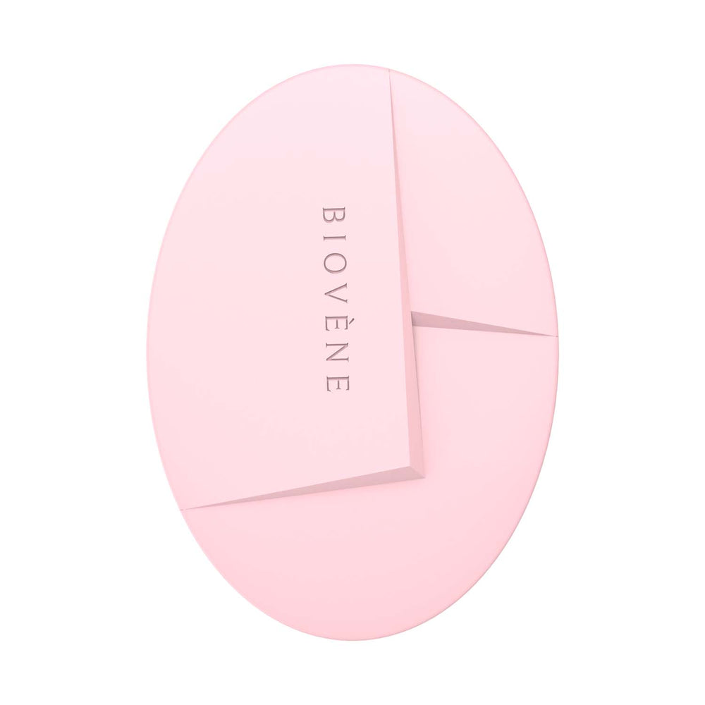 Biovene The Conscious Compact – Hair Brush for Women, Ice Pink, Detangles