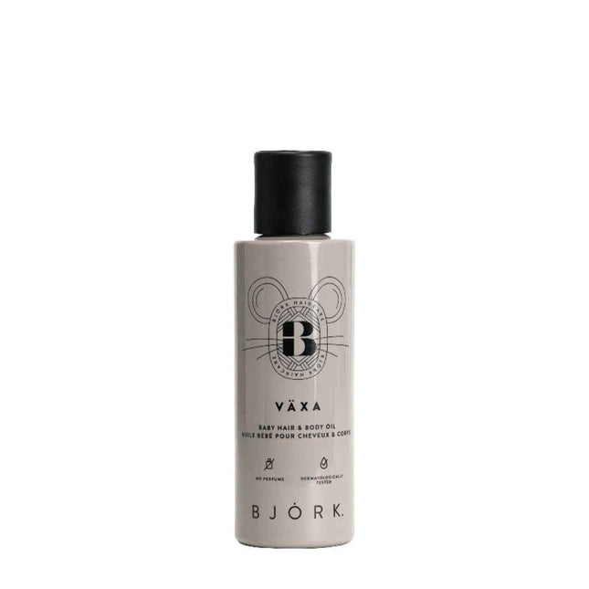 Bjork Vaxa Baby Nourishes & Smooths – Oil Unisex, For Hair & Body, 125 ml
