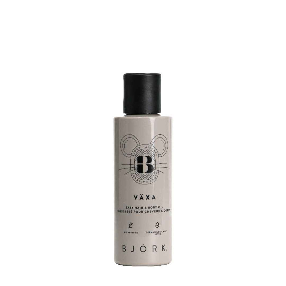 Bjork Vaxa Baby Nourishes & Smooths – Oil Unisex, For Hair & Body, 125 ml