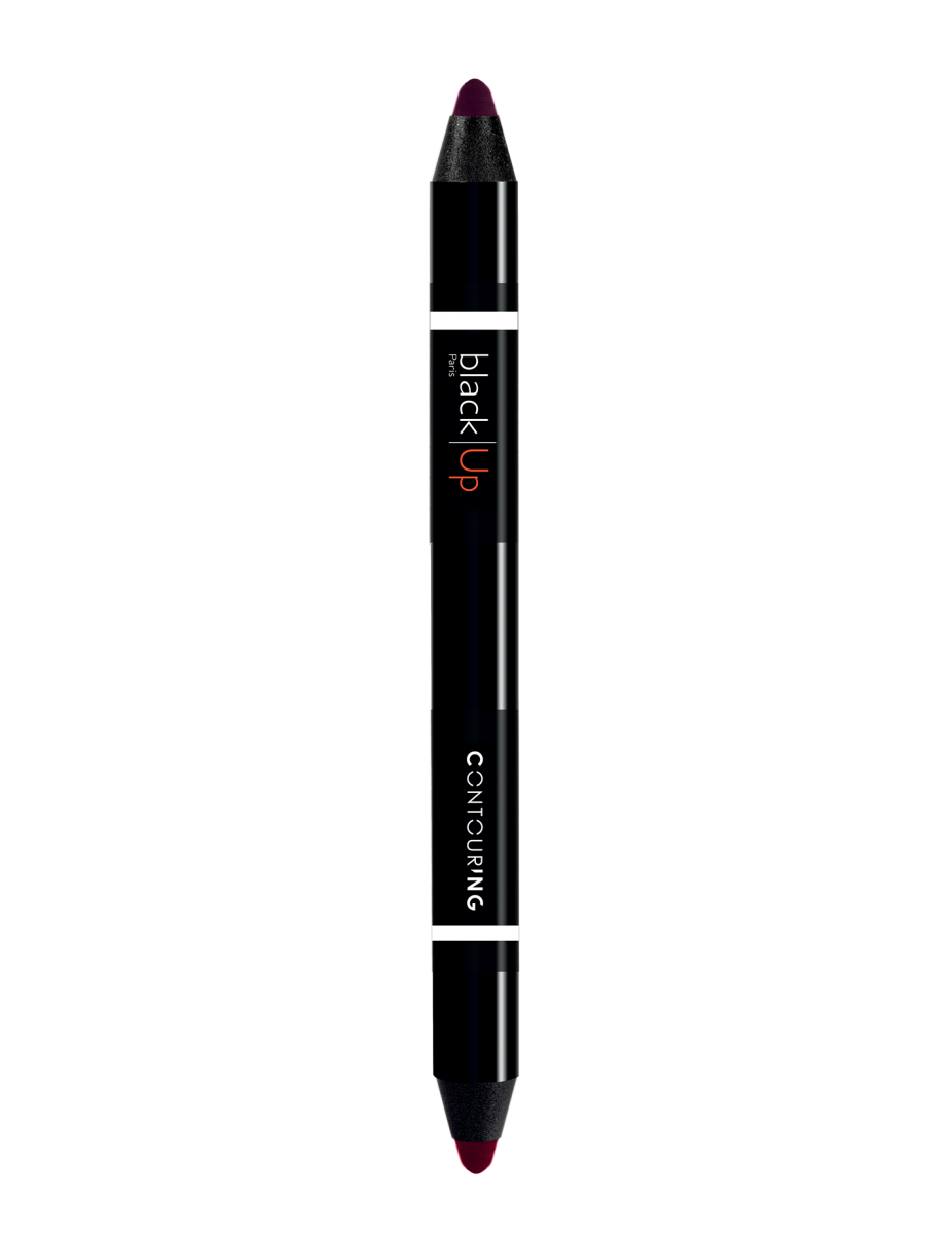 Black Up Ombre Lips Double-Ended – Lip Liner for Men, 02, 2.7 g