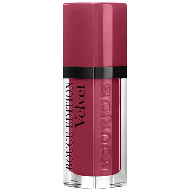 Bourjois Rouge Edition Velvet Dimethicone Matte – Liquid Lipstick for Women, 08, Grand Cru, 7.7 ml