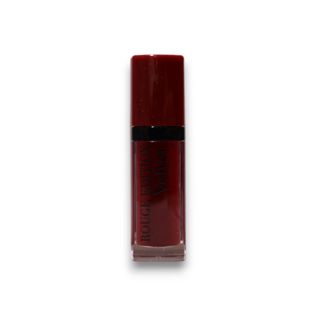 Bourjois Rouge Edition Velvet Dimethicone Matte – Liquid Lipstick for Women, 08, Grand Cru, 7.7 ml
