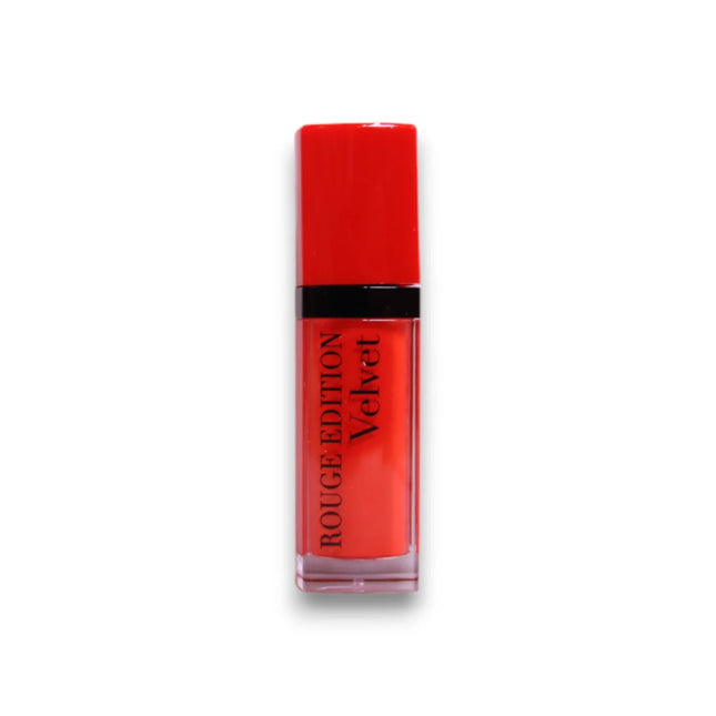 Bourjois Rouge Edition Velvet Matte – Liquid Lipstick for Women, 20, Poppy Days, 7.7 ml