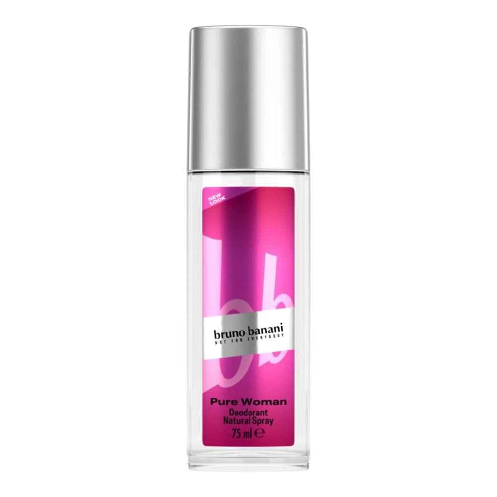 Bruno Banani Pure Woman Natural – Deodorant Spray for Women, 75 ml