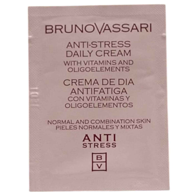Bruno Vassari Anti Stress Anti-Fatigue Daily – Cream for Women, For Face, 3 ml Sample