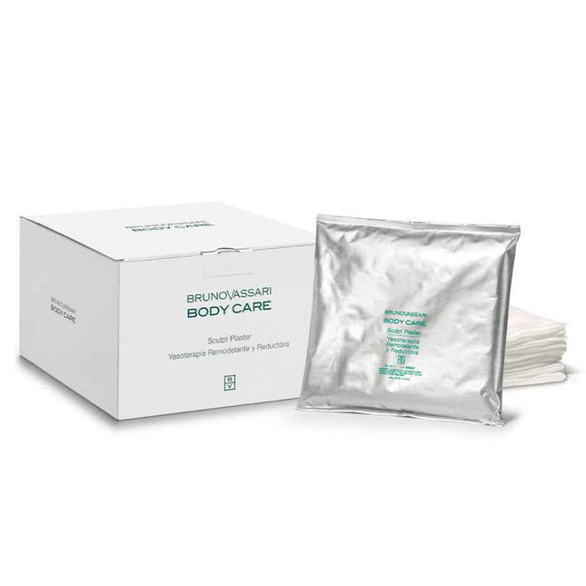Bruno Vassari Set Bruno Vassari Body Care Cosmetic plaster Firmness + Body Remodeling – Body Powder Mask for Women, 4 pcs, 440 g