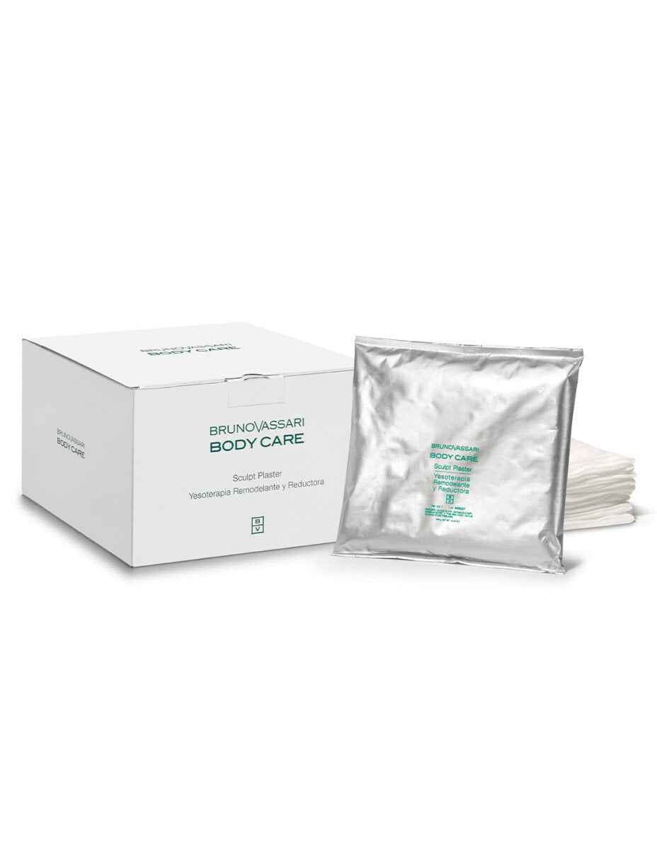 Bruno Vassari Set Bruno Vassari Body Care Cosmetic plaster Firmness + Body Remodeling – Body Powder Mask for Women, 4 pcs, 440 g