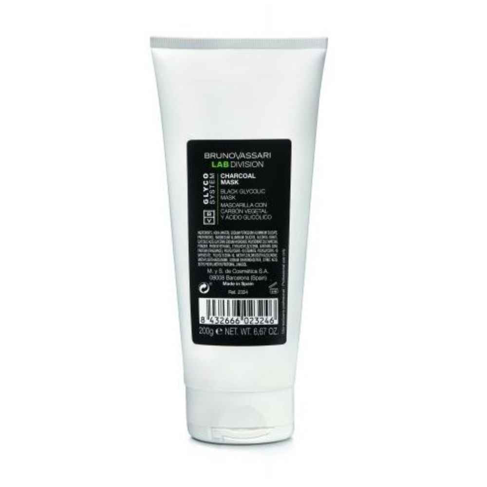 Bruno Vassari Glyco System Glycolic Acid Detoxifying – Cream Mask for Women, For Face, 200 g