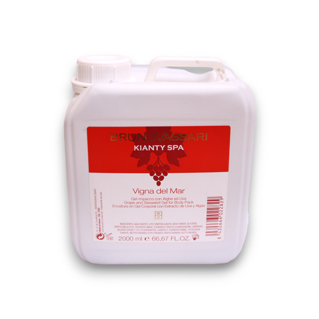 Bruno Vassari Kianty SPA Grape Anti-Cellulite – Body Gel for Women, 2000 ml